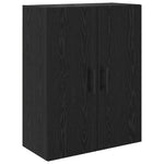 Magasfiú 2 db Fekete tölgy 69,5 x 34 x 180 cm 7