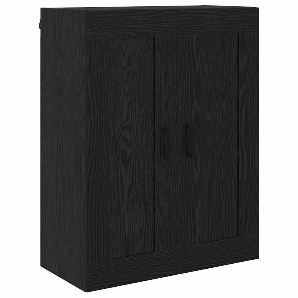 Magasfiú 2 db Fekete tölgy 69,5 x 34 x 180 cm Szerelt Fa 7