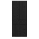 Magasfiú 2 db Musta tammi 69,5 x 34 x 180 cm Szerelt Fa 8
