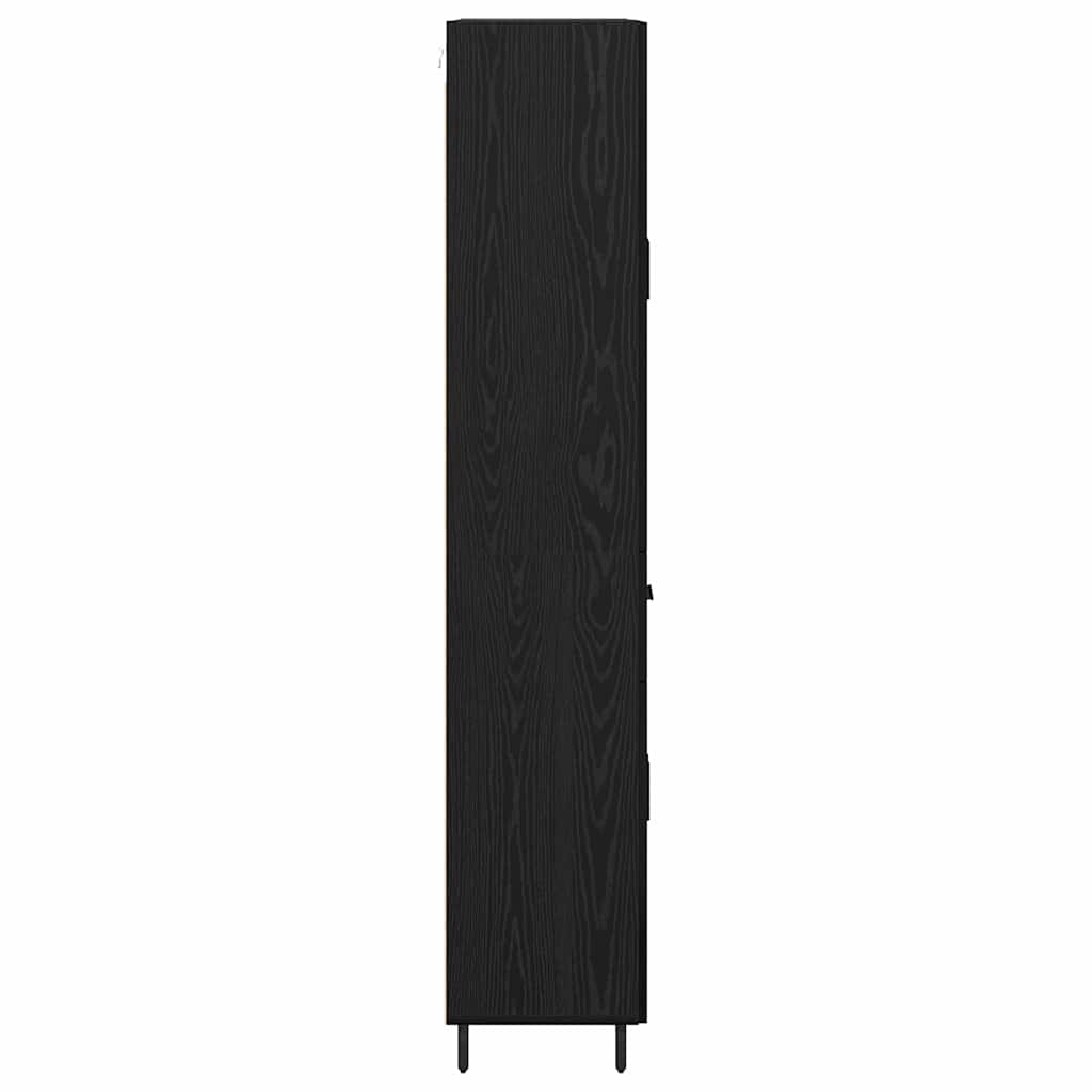 Magasfiú 2 db Musta tammi 69,5 x 34 x 180 cm Szerelt Fa 9