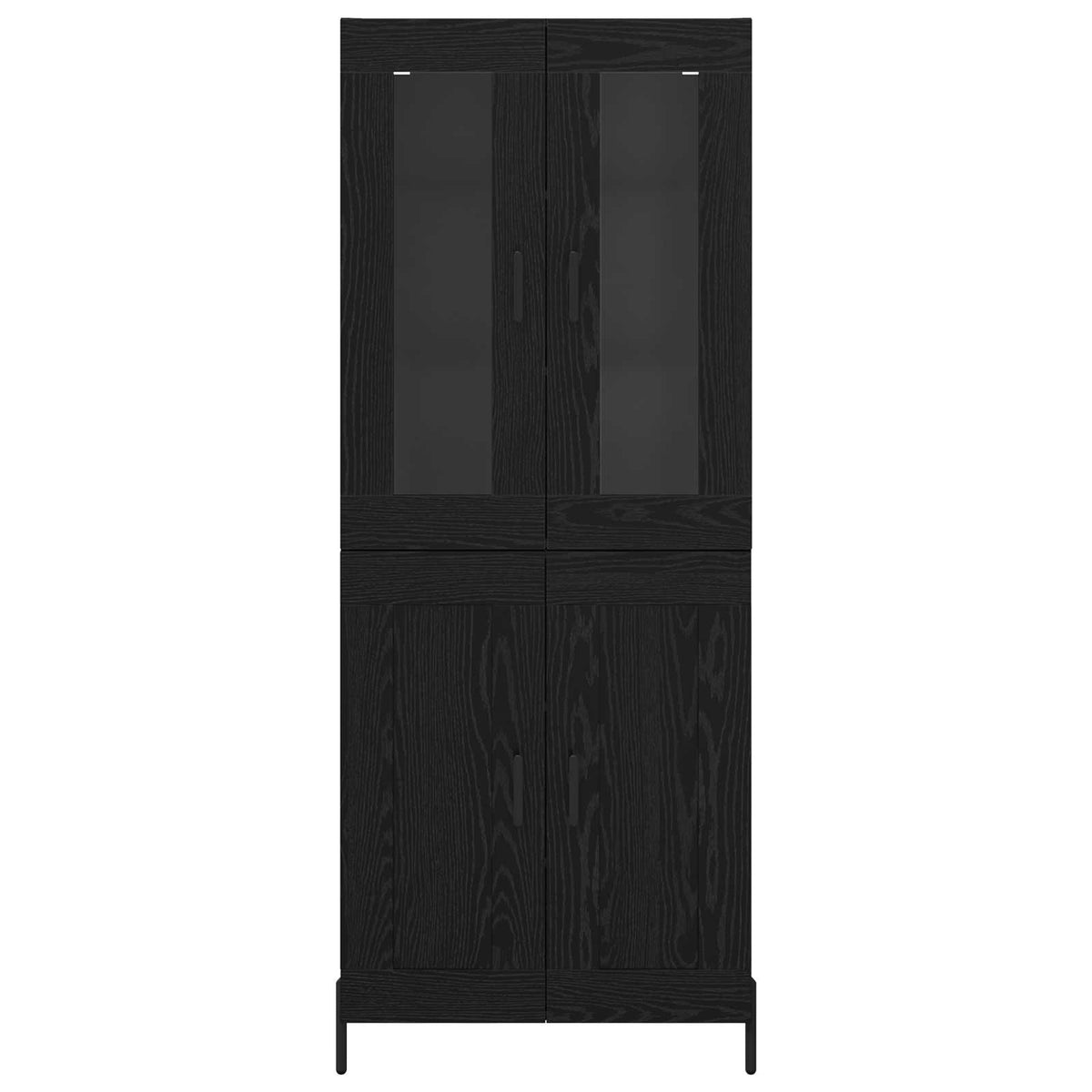Magasfiú Fekete tölgy 69,5 x 34 x 180 cm Szerelt Fa 8