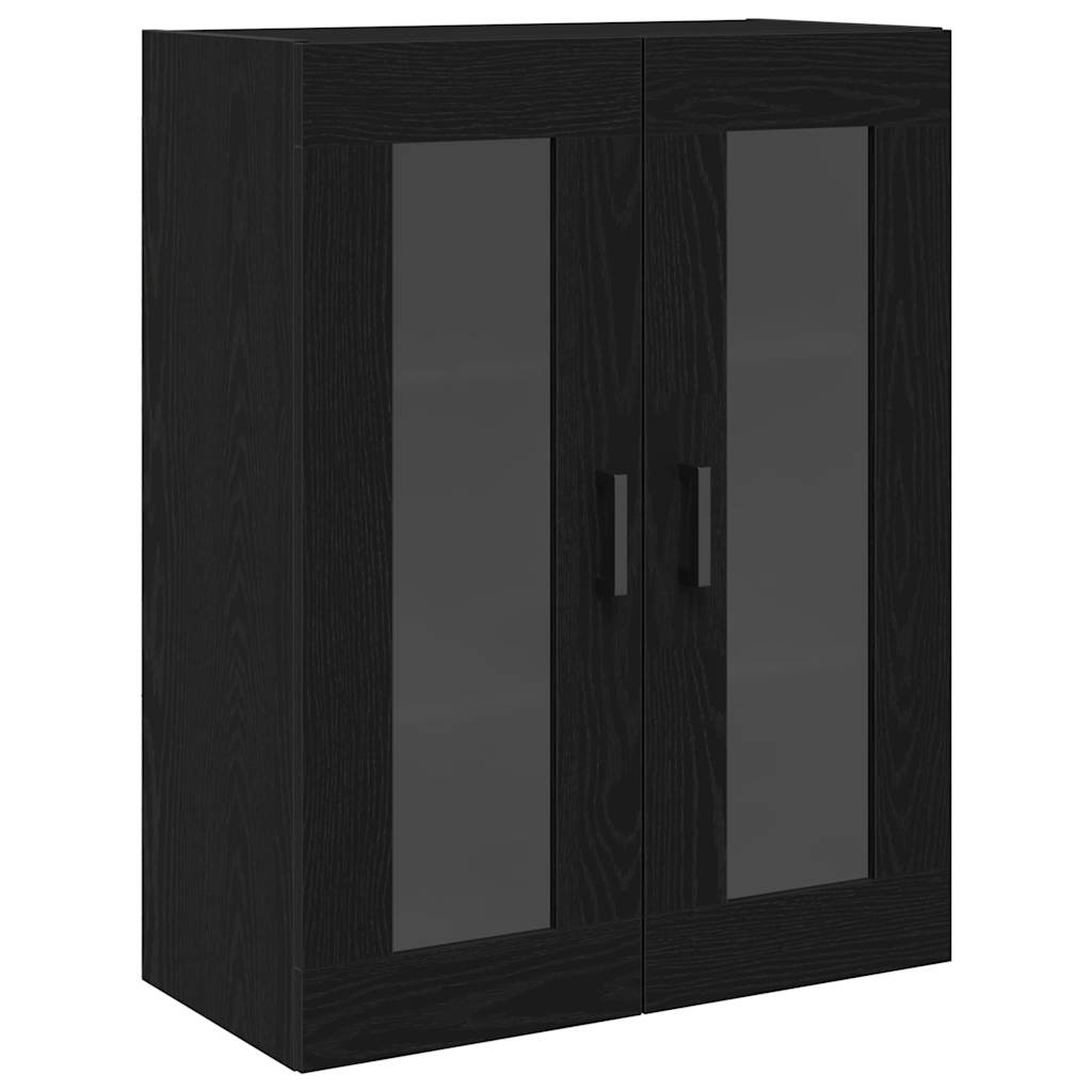 Magasfiú 2 db Fekete tölgy 69,5 x 34 x 180 cm Szerelt Fa 7