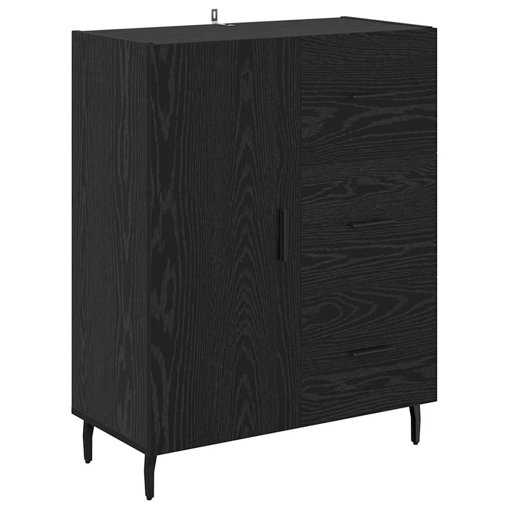 Magasfiú 2 db Musta tammi 69,5 x 34 x 180 cm Szerelt Fa 6