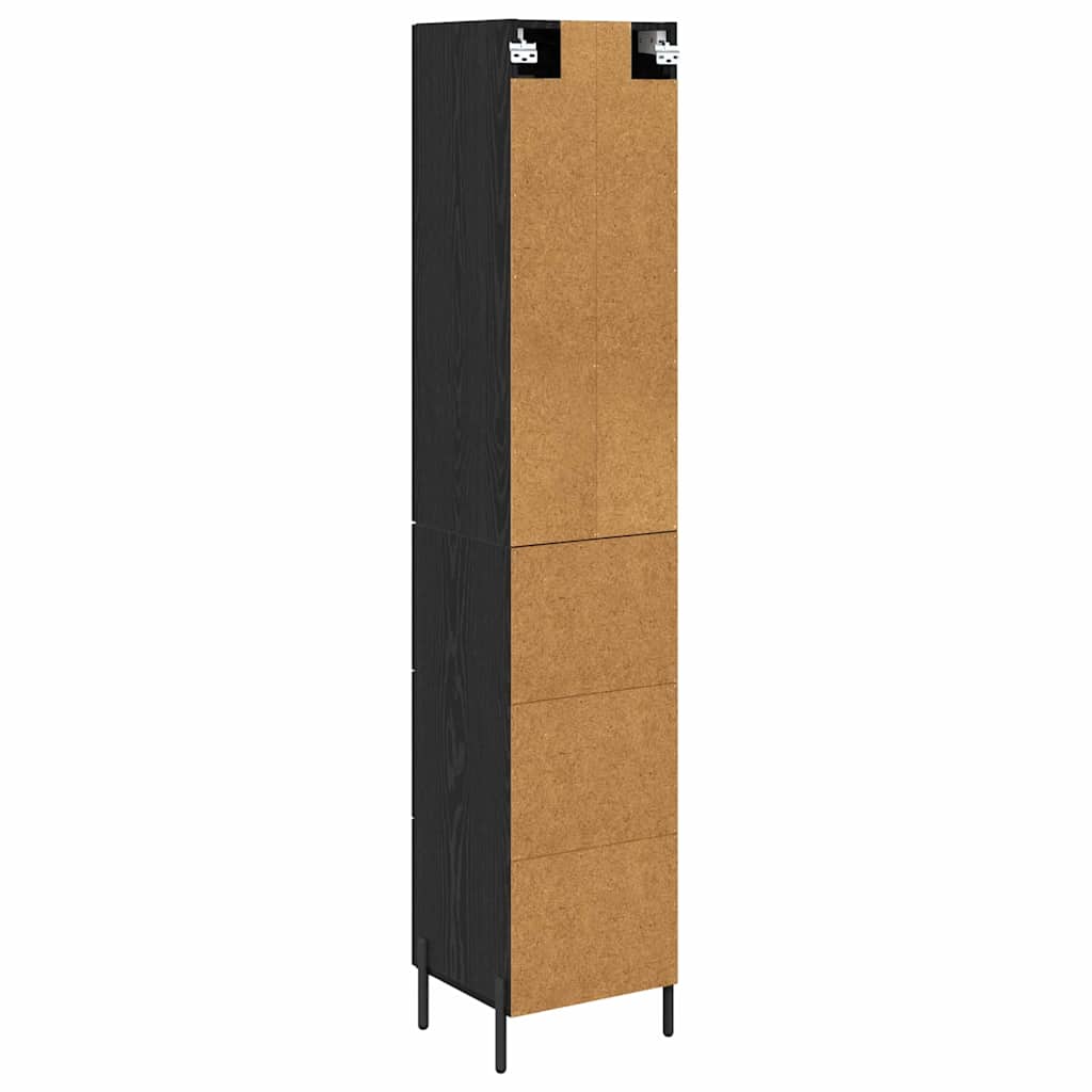 Magasfiú Fekete tölgy 34,5 x 34 x 180 cm Szerelt Fa 10