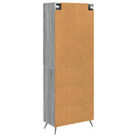 Szekrény szett 2 db 66 x 34,5 x 90 cm Szerelt Fa Szürke Sonoma 7