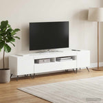 3 darabos LED TV szekrény BREDA 3 db Magasfényű Fehér