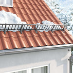 Tető havazásvédő Antracitszürke 300 x 29,5 x 34,5 cm Acél