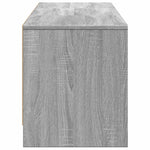 LED-es tévéállvány 165x34x40 cm Szürke Sonoma Mérnöki fa 7