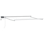LED-es, kézi kihúzható napernyő 3,5 x 2,5 m 4