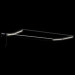 LED-es, kézi kihúzható napernyő Fekete és Antracit 4 × 3 m 6