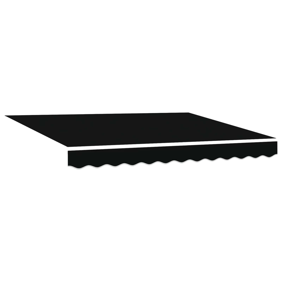 Elektromos Kihúzható Napernyő Fekete és Antracit 3,5 x 2,5 m 4