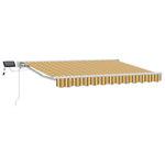 Kézi napellenző keret LED világítással 2,5 x 2 m 2