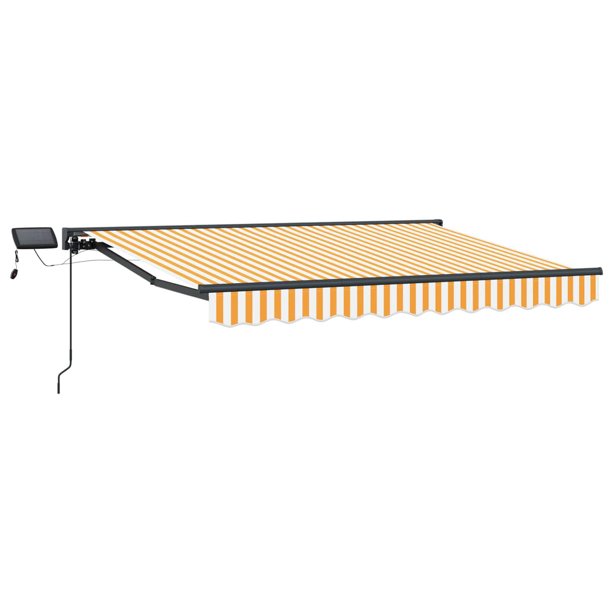 Kézi napellenző keret LED világítással 2,5 x 2 m 2