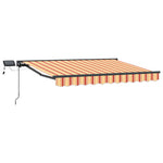 Kézi napellenző keret LED világítással 2,5 x 2 m 2