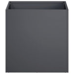 Kerti cserép 2 db Antracitszürke 35 x 35 x 35 cm 4