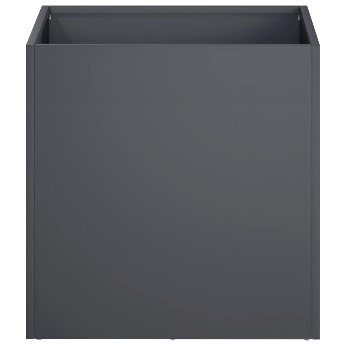 Kerti cserép 2 db Antracitszürke 35 x 35 x 35 cm 4