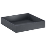 Kerti cserép 2 db Antracitszürke 100 x 100 x 20 cm 3