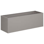 Kerti cserép 2 db Rozsdás 60 x 20 x 20 cm Időjárásálló Acél 4