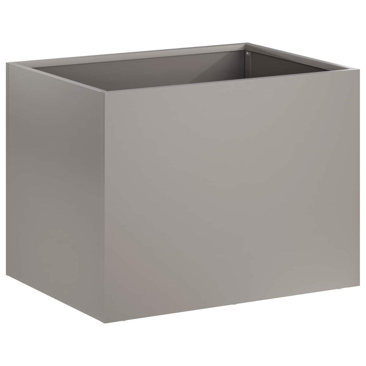 Kerti cserép 2 db Rozsdás 40 x 30 x 30 cm Időjárásálló Acél 4