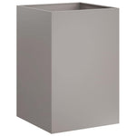 Kerti cserép 2 db Rozsdás 40 x 40 x 75 cm Időjárásálló Acél 4