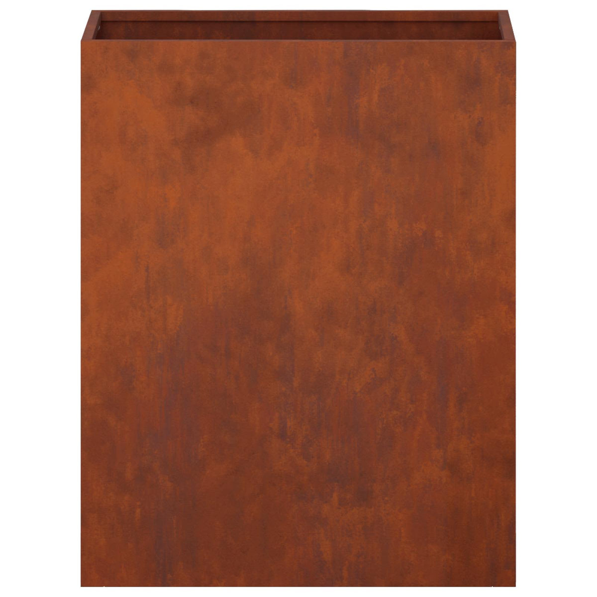 Kerti cserép Rozsdás 40 x 20 x 40 cm Időjárásálló Acél 4