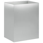 Kerti cserép 2 db Ezüst 40 x 30 x 40 cm Horganyzott Acél 3