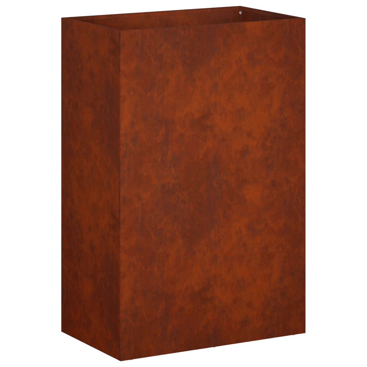 Kerti cserép 2 db Rozsdás 40 x 30 x 75 cm Időjárásálló Acél 4