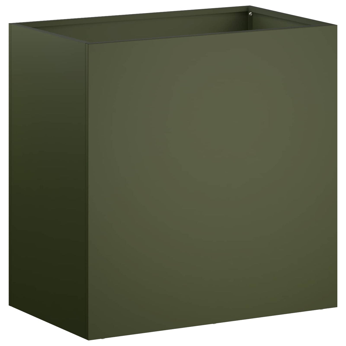 Kerti cserép 2 db Olajzöld 50 x 30 x 50 cm 3