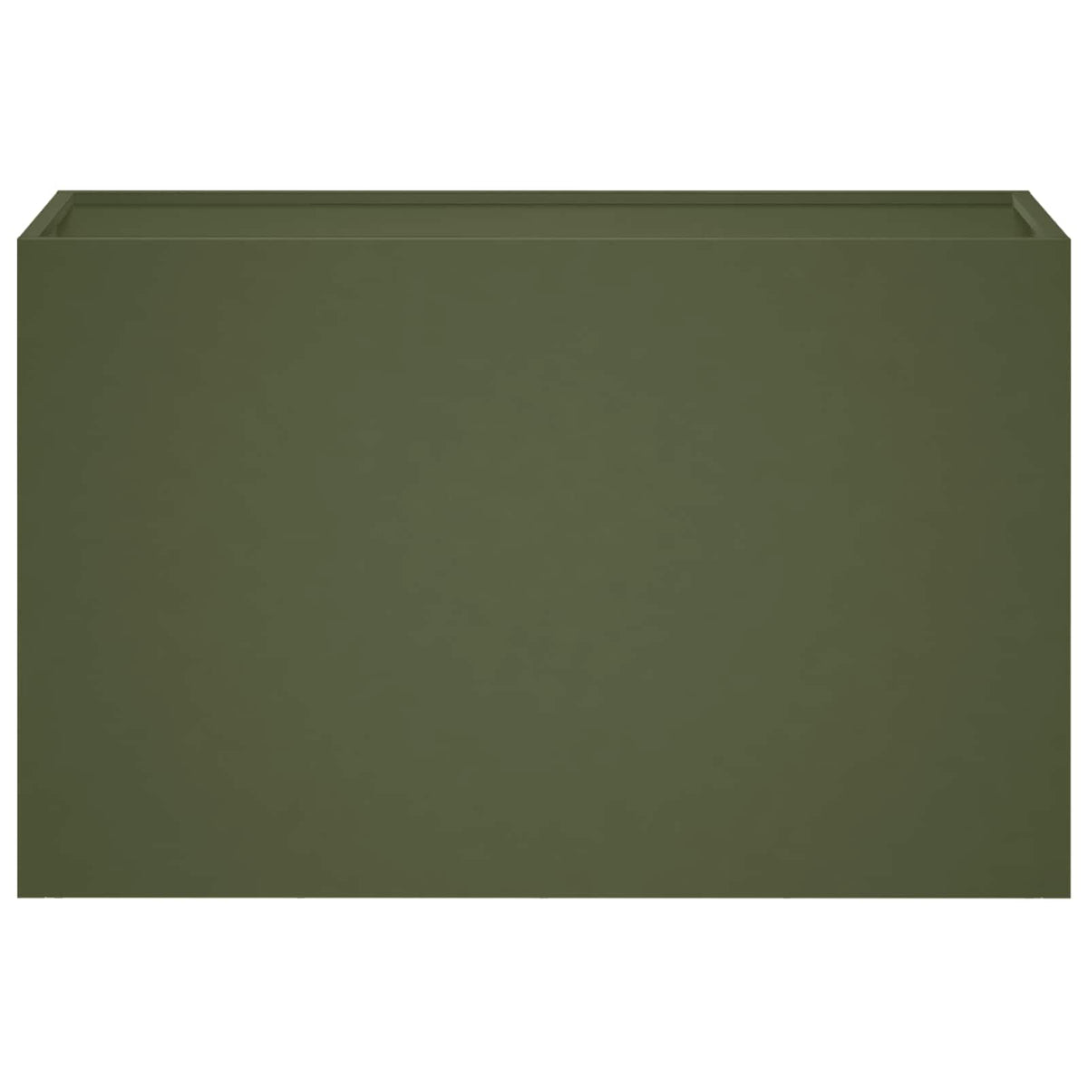 Kerti cserép 2 db Olajzöld 80 x 30 x 50 cm 4