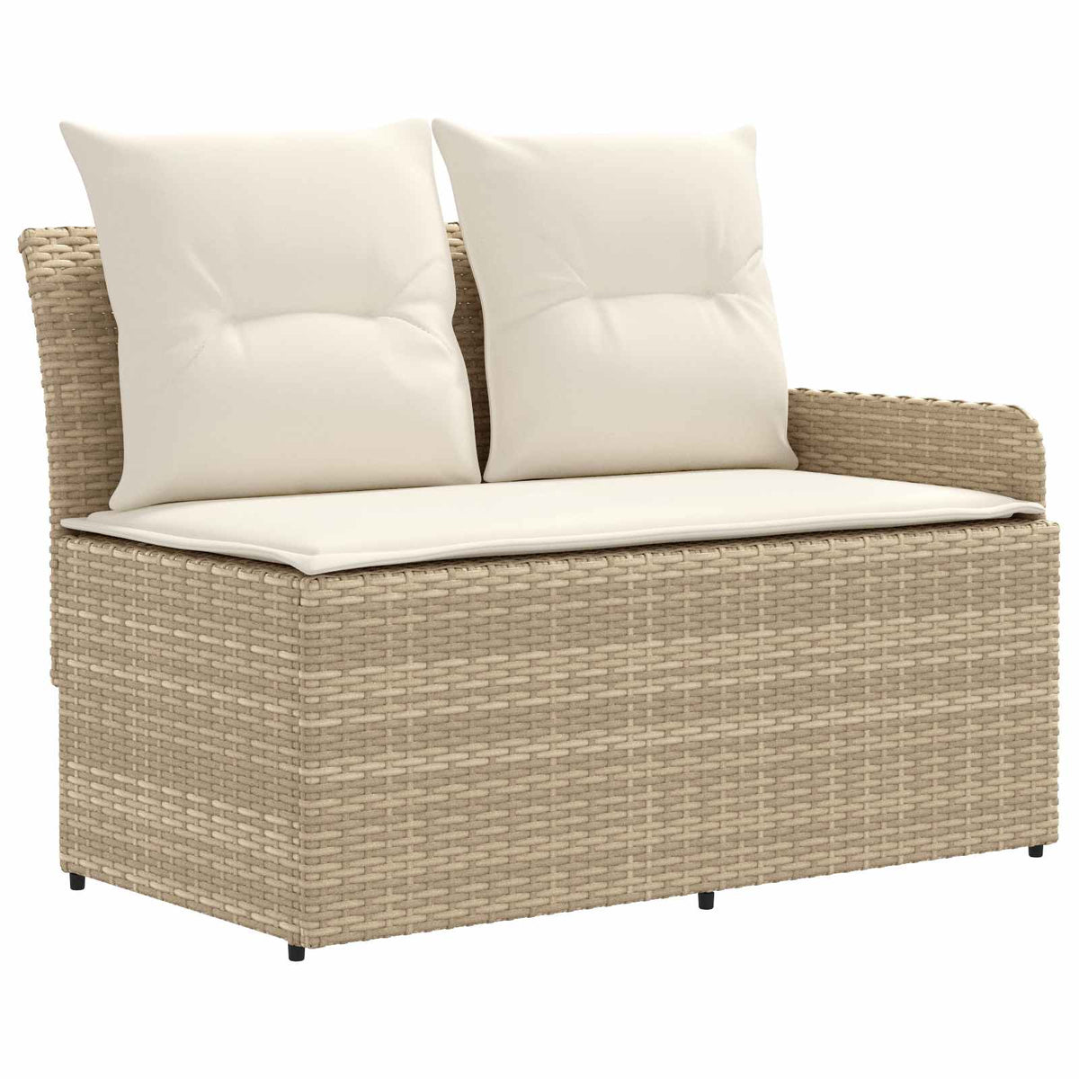 Bútor szettek 7 db Beige és krém PE Rattan 5