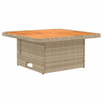 Bútor szettek 7 db Beige és krém PE Rattan 6