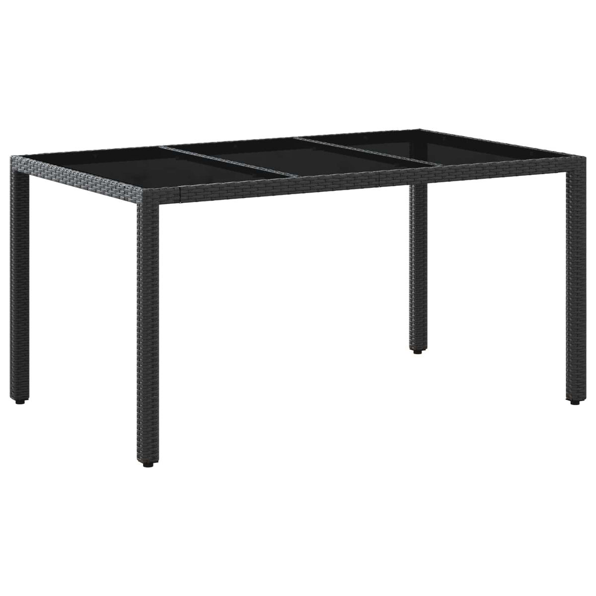 Kültéri étkező szett 5 db polirattan 5