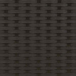 Kerti lounge szett 3 db PE rattan és porbevonatos acél 10