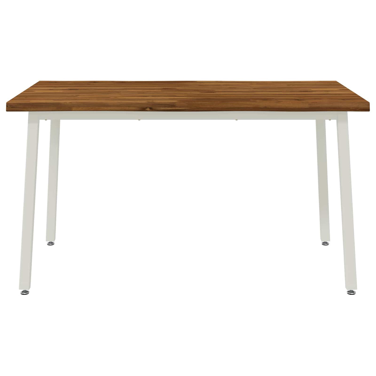 120 x 90 x 75 cm Tömör Akácfa Természetes és Fehér 4