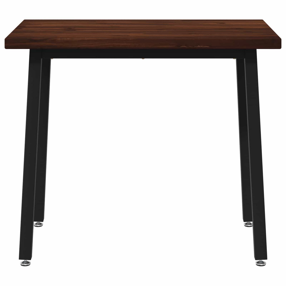 110 x 55 x 75 cm Tömör Akácfa Sötétbarna és Fekete 4