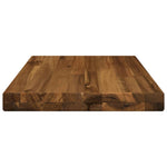Téglalap Asztallap 90 x 50 x 3,5 cm Négyszögletes Tömör Akácfa 3
