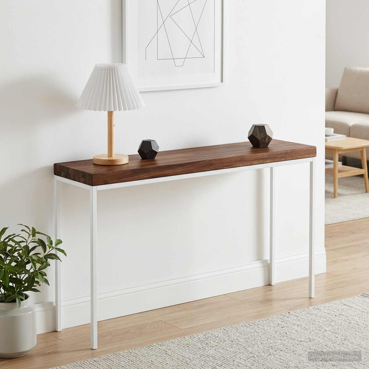 Téglalap Asztallap 90 x 50 x 3,5 cm Négyszögletes Tömör Akácfa 3