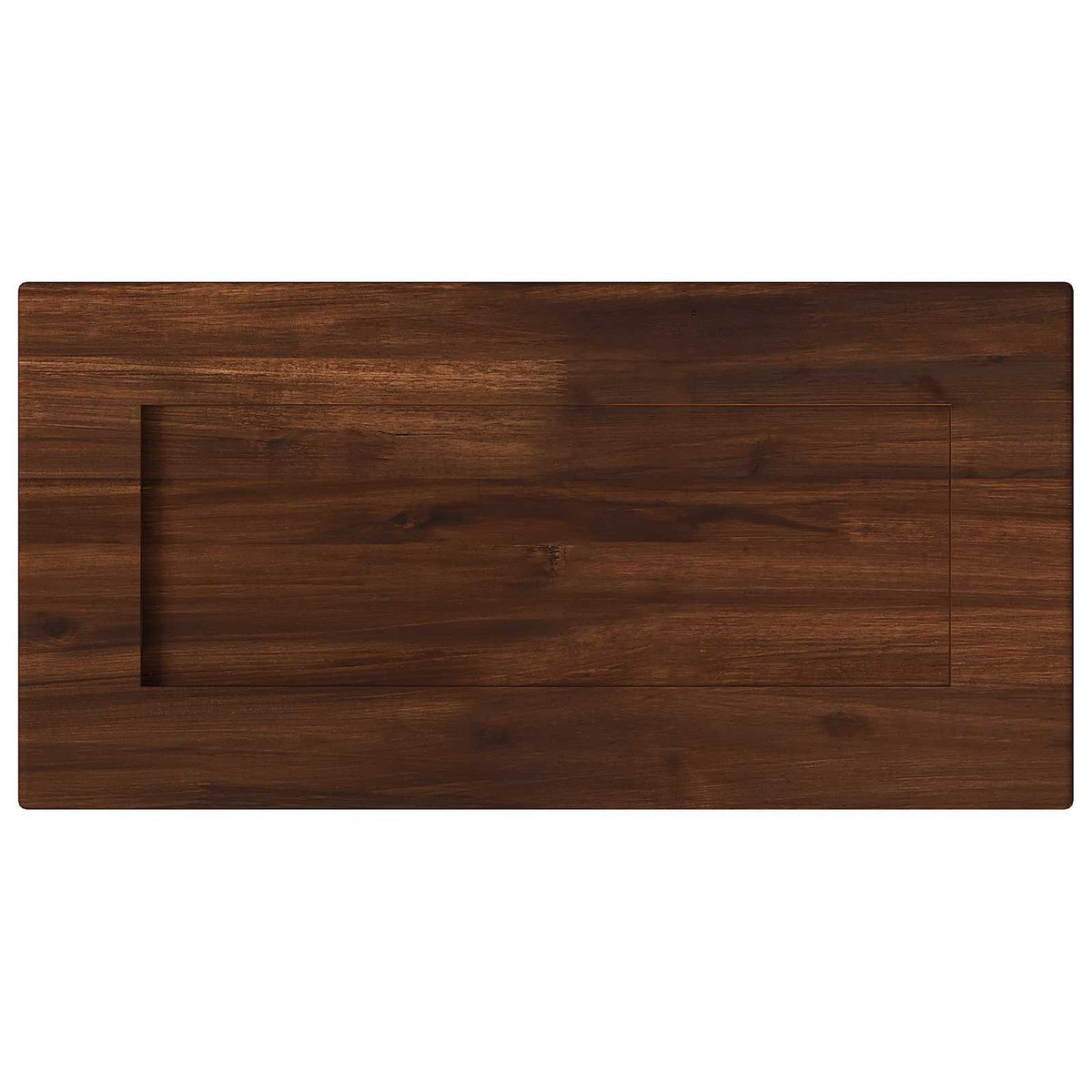Téglalap Asztallap 90 x 50 x 3,5 cm Négyszögletes Tömör Akácfa 5
