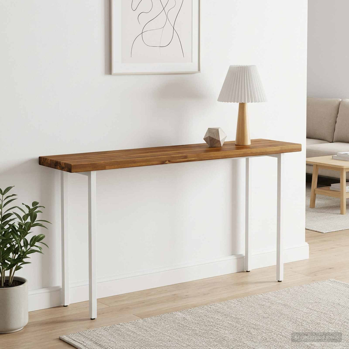 Téglalap Asztallap 90 x 50 x 3,5 cm Négyszögletes Tömör Akácfa