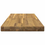 Téglalap Asztallap 90 x 50 x 3,5 cm Négyszögletes Tömör Akácfa 3