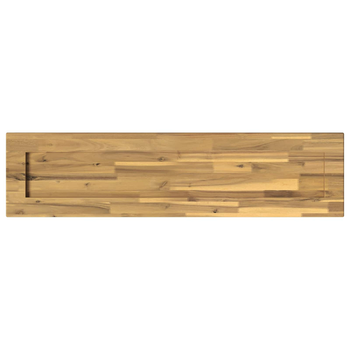 Téglalap Asztallap 90 x 50 x 3,5 cm Négyszögletes Tömör Akácfa 4