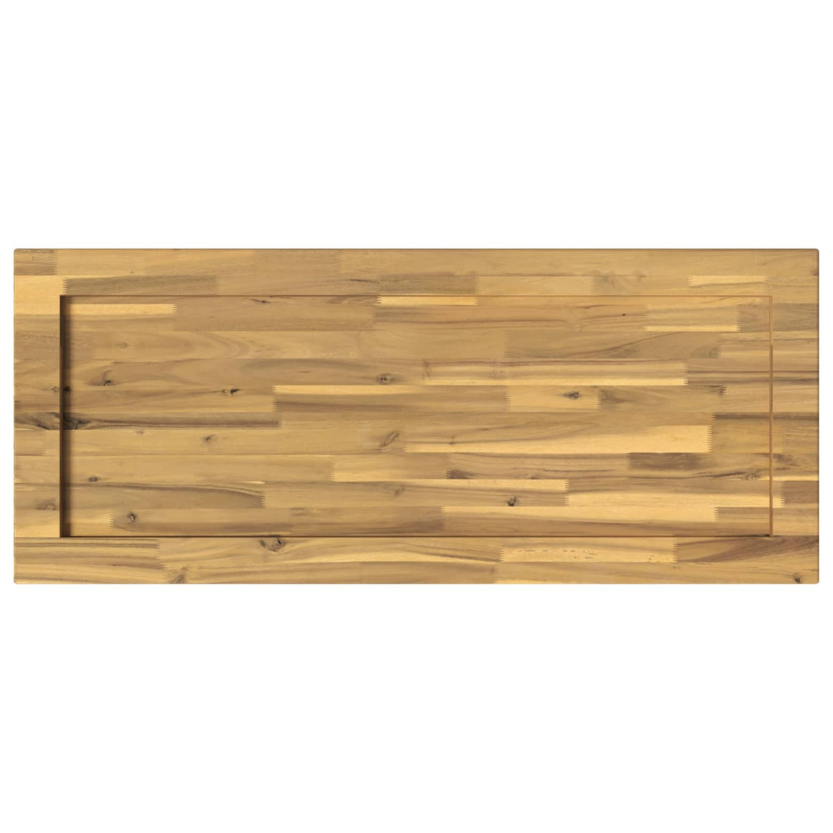 Téglalap Asztallap 90 x 50 x 3,5 cm Négyszögletes Tömör Akácfa 5