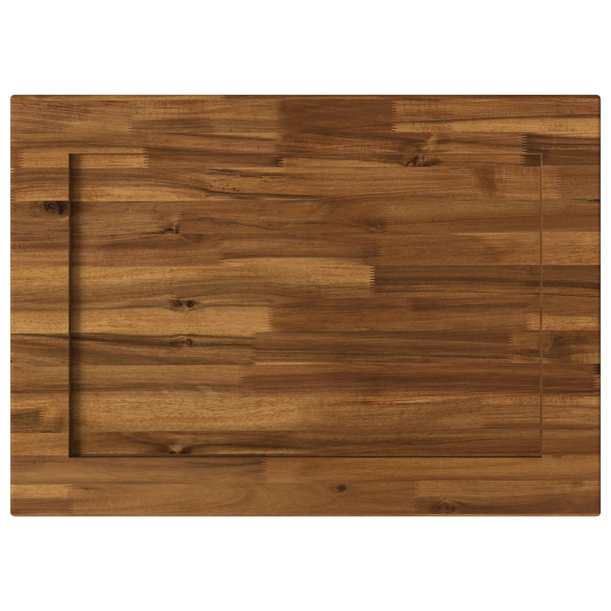Téglalap Asztallap 90 x 50 x 3,5 cm Négyszögletes Tömör Akácfa 5