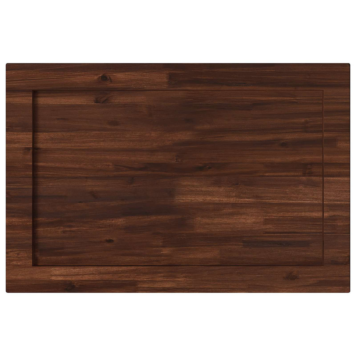 Téglalap Asztallap 100 x 60 x 3,2 cm Négyszögletes Tömör Akácfa 5