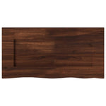 Téglalap Asztallap 90 x 50 x 3,5 cm Négyszögletes Tömör Akácfa 4