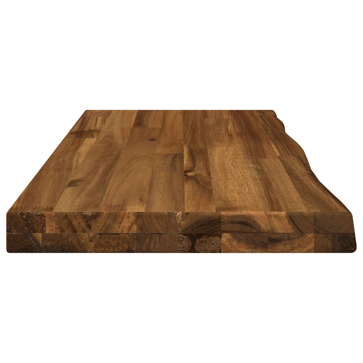 Téglalap Asztallap 90 x 50 x 3,5 cm Négyszögletes Tömör Akácfa 3