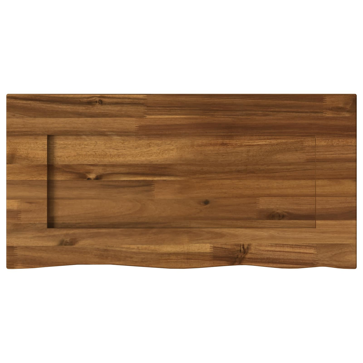 Téglalap Asztallap 90 x 50 x 3,5 cm Négyszögletes Tömör Akácfa 4