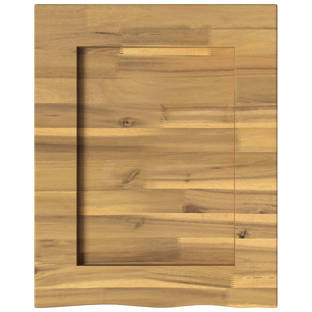 Téglalap Asztallap 90 x 50 x 3,5 cm Négyszögletes Tömör Akácfa 5