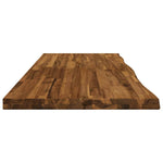 Téglalap Asztallap 90 x 50 x 3,5 cm Négyszögletes Tömör Akácfa 4