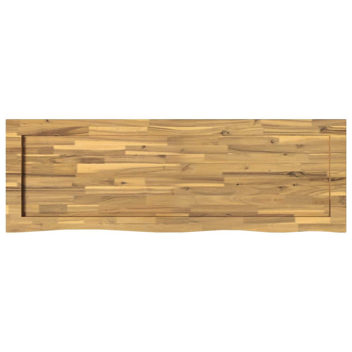 Téglalap Asztallap 90 x 50 x 3,5 cm Négyszögletes Tömör Akácfa 5